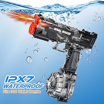 【美品】PREMIUM RELEASE 　WARM & COOL GUN Amazon.com: Xikec 2025 Upgraded Electric Water Gun with LED